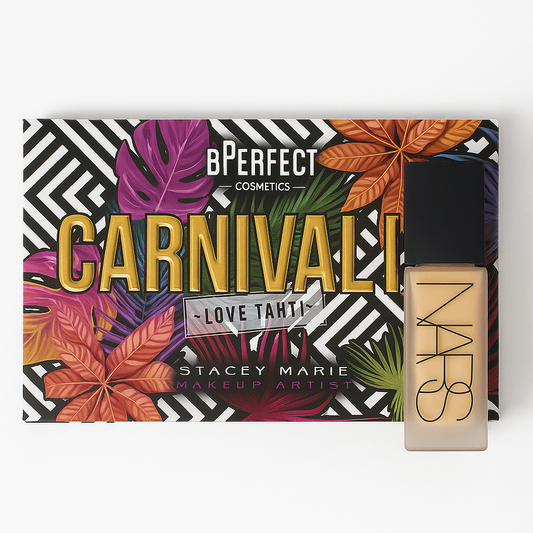 Combo Pack of 2 - Foundation Natural Radiant Longwear (30ml) + Carnival III Eyeshadow Pallet