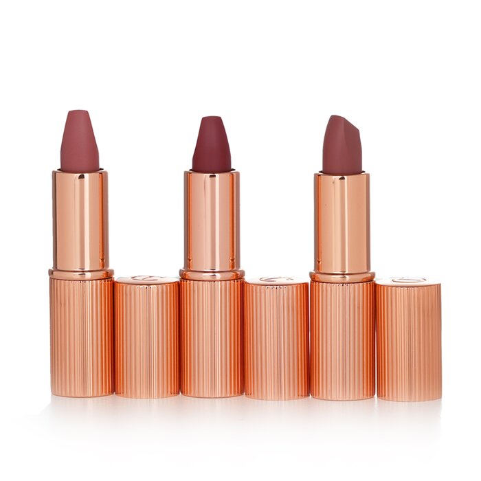 Charlotte Tilbury Iconic Mini Lip Trio Kit -  3pcs